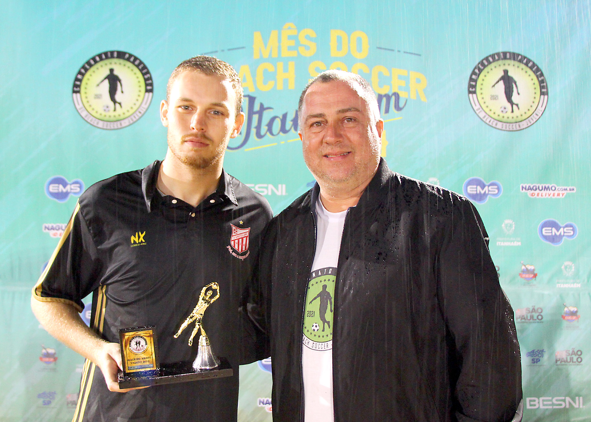 Lucas Carrato do Lapa Beach Soccer foi o goleiro menos vazado