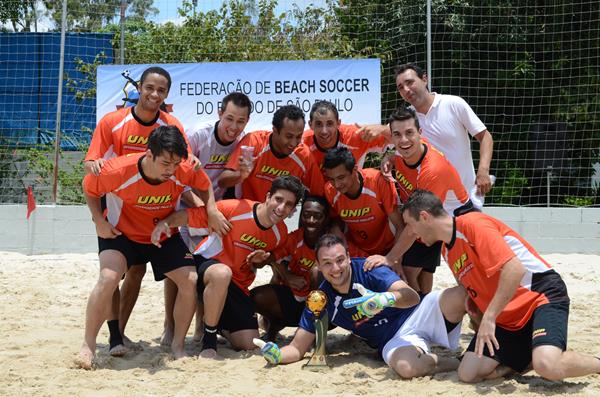 UNIP é a campeã do 1º Festival Universitário de Beach Soccer