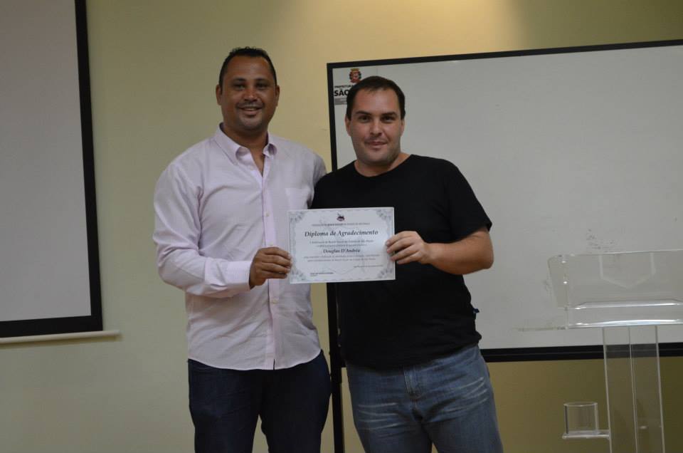 Douglas D'Andréa também foi homenageado