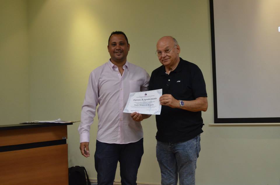Emidio Marques de Mesquita abrilhantou a abertura do curso